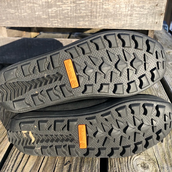 Timberland Black Suede Boots! EUC! - Picture 4 of 7